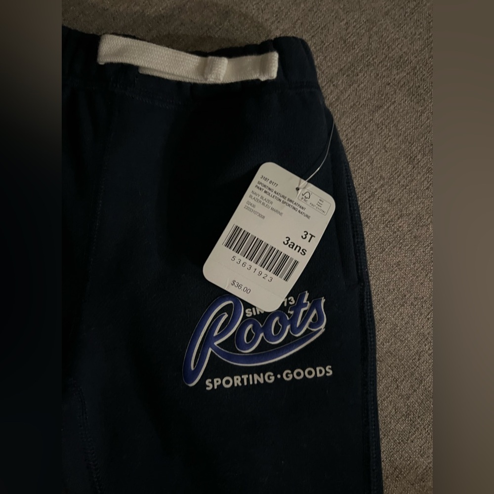 3T boys root sweatpants